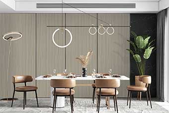 平凉轻奢风格-餐厅