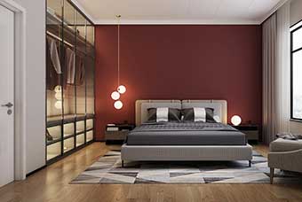 平凉现代风格-卧室