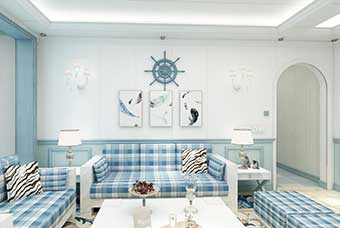 平凉地中海风格-客厅