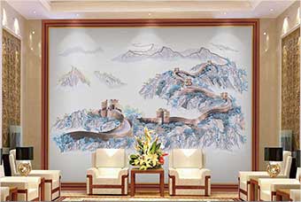 平凉森佰汇航空纤维墙咔（唯我中华）