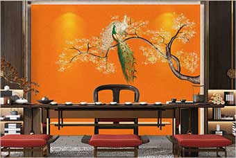 平凉森佰汇航空纤维墙咔(春花秋月)