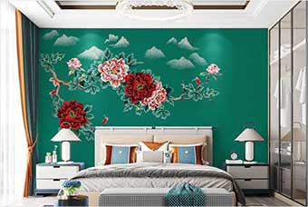 平凉森佰汇航空纤维墙咔（爱情花语）