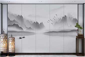 平凉森佰汇航空纤维(山水画系列)